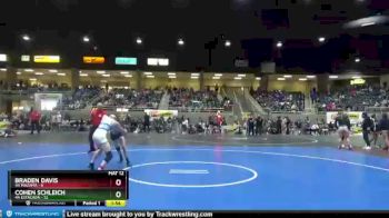 126 lbs Semis & 1st Wrestleback (8 Team) - Cohen Schleich, 4A Estacada vs Braden Davis, 4A Mazama