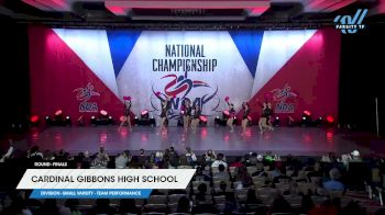 Cardinal Gibbons High School [2025 Small Varsity - Team Performance Finals] 2025 NDA High School National Championship