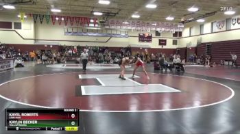 JV-12 lbs Round 2 - Kayel Roberts, Linn-Mar vs Kaylin Becker, Williamsburg