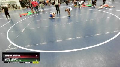 70 lbs Cons. Semi - Tucker Hoffschneider, Bear Cave Wrestling Club vs Brady Weber, Iowa