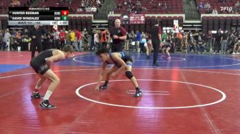 109 lbs Quarterfinal - David Gonzalez, Scrap Yard Garage vs Hunter Beeman, Darkhorse Wrestling Club