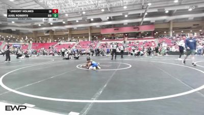 49 lbs Semifinal - Uhdory Holmes, STL Warrior vs Axel Roberts, Bobcat