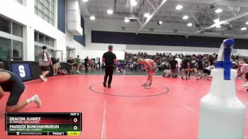 132 lbs Cons. Round 4 - Deacon Juarez, El Dorado High School vs Maddox Bunchamroeun, Bear Wrestling Academy