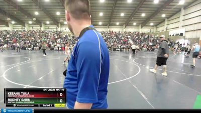 145+ Quarterfinal - Rodney Sabin, Uintah Jr High Wrestling vs Keeanu Tuua, Fremont Wrestling Club