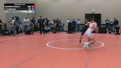 126 lbs Champ. Rd Of 64 - Brandon Trujillo, Basement Rats vs RJ Beighley, LAW