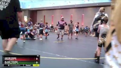 75 lbs Semis & 1st Wrestleback (8 Team) - Jacob Gwin, Untouchables vs Blake Young, MO Outlaws Gold