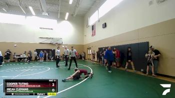 49 lbs Cons. Semi - Cooper Tutino, Cle Elum Mat Miners Wrestling Club vs Micah Clemans, FordDynastyWrestlingClub