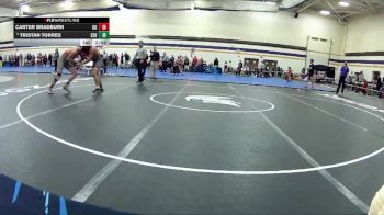 165 lbs Quarterfinal - Tristan Torres, East Stroudsburg University vs Carter Bradburn, University Of Olivet