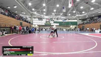 106 lbs Quarterfinal - Adrian Tapia, Bonita Vista vs Alfredo Rodriguez, Hillcrest