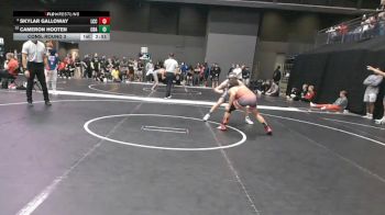 125 lbs Cons. Round 3 - Skylar Galloway, Labette Community College vs Cameron Hooten, Central Baptist (Ark.)