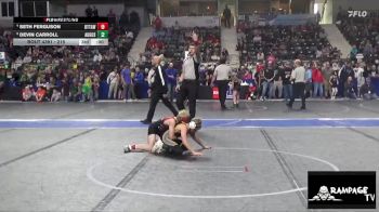 80 lbs Cons. Round 3 - Layton Hamel, Plainville Kids vs Rudy Washburn, Hays WC