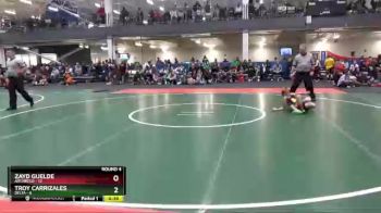 60 lbs Round 4 (6 Team) - Zayd Guelde, Archbold vs Troy Carrizales, Delta