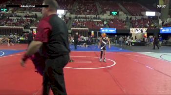 85 lbs Cons. Round 4 - Hunter Horsley, Livingston Wrestling Club vs Grady Hughes, Worland Wrestling Club