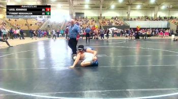 175 lbs Semifinal - Tyrent Kekaualua, Iron Knights vs Axel Jennings, GroundZero