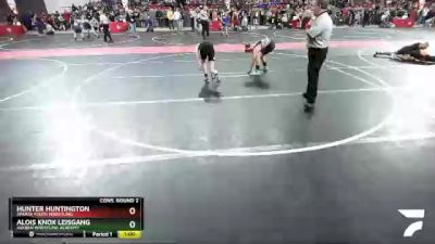 140 lbs Cons. Round 2 - Alois Knox Leisgang, Askren Wrestling Academy vs Hunter Huntington, Sparta Youth Wrestling