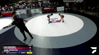 77 lbs Quarterfinal - Lyle Monteiro, Driller Wrestling Club vs Gorik Arakelyan, California