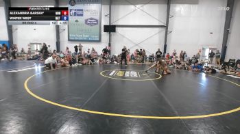 53 lbs Rr Rnd 5 - Alexandria Barskiy, Ohio Goons - W vs Winter West, Mat Demon - W