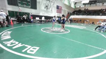 120 lbs Quarterfinal - Skyy Vollan, Hamilton Anza vs Katerina Kosmitis, Warren