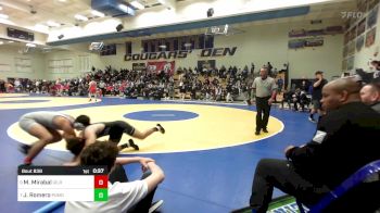 141 lbs Consi Of 8 #2 - Moses Mirabal, Gilroy vs Jakob Romero, Pomona (CO)