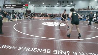 144 lbs Semifinal - Matthew LeMay, John J. Duggan vs Owen O'Reilly, Nauset