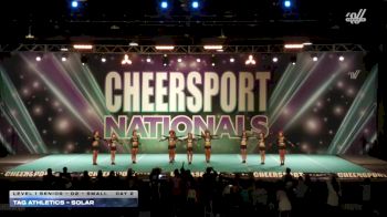 TAG Athletics - Solar [2026 L1 Senior - D2 - Small Day 2] 2026 CHEERSPORT National All Star Cheerleading Championship