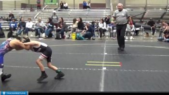 53 lbs Finals (2 Team) - Chance Beal, SWAT Black vs Julian Mata, ARES Red