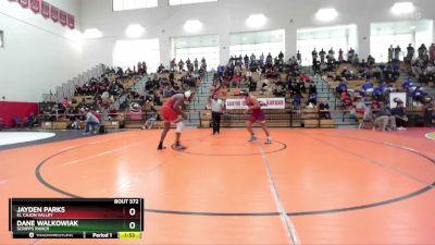 215 lbs Champ. Round 2 - Dane Walkowiak, Scripps Ranch vs Jayden Parks, El Cajon Valley