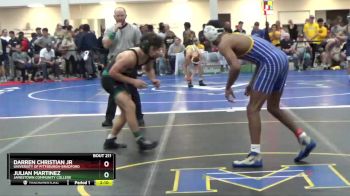 141 Freshman/Soph Cons. Round 2 - Julian Martinez, Jamestown Community College vs Darren Christian Jr, University Of Pittsburgh-Bradford