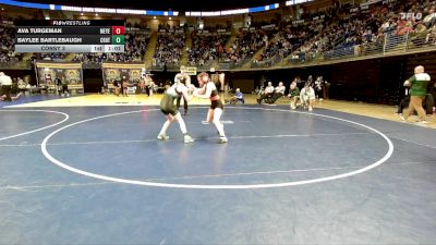 100 lbs Consy 3 - Ava Turgeman, Meyersdale vs Baylee Bartlebaugh, Central Dauphin
