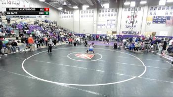 113 lbs Cons. Round 6 - Emanuel Claybrooks, McGavock vs Jin Saito, Summit