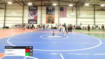 195 lbs Rr Rnd 1 - Hadyn Packer, 4M Power vs Adam Haselius, Team Shutt Wrestling Prep