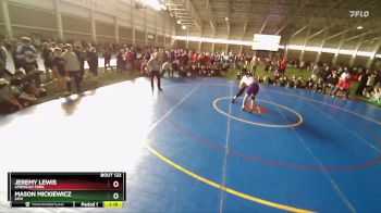 175 lbs Champ. Round 1 - Jeremy Lewis, American Fork vs Mason Mickiewicz, Lehi