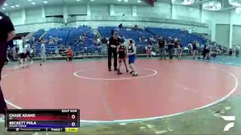 53 lbs Round 2 - Chase Adams, MI vs Beckett Pola, MOUNT HOREB