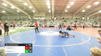 95 lbs Round Of 16 - Xavier Seabury, Revival Pink vs Nicky Harris, Iron Horse Wrestling Club