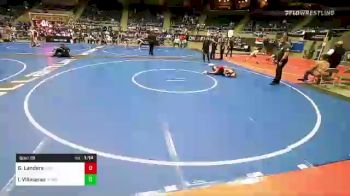 89 lbs Rd Of 16 - Gavin Landers, IAWC vs Ignacio Villasenor, Pomona Elite