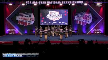 Apex Cheer - Cyclones [2026 L2 Junior - Flex - D2 - Small - A Day 2] 2026 NCA All-Star National Championship