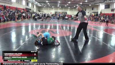 60 lbs Round 3 - Kenley Kierstead-Hahn, Paynesville vs Savannah Halsted, Sebolt Wrestling Academy