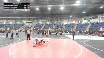 102 lbs 5th Place - Brody Vonholtum, Black Fox Wrestling Academy vs Jorrdan Salazar, Steel City Reloaded WC
