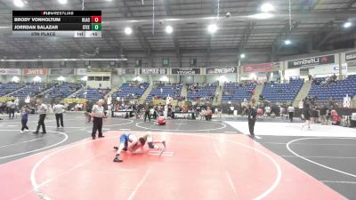 102 lbs 5th Place - Brody Vonholtum, Black Fox Wrestling Academy vs Jorrdan Salazar, Steel City Reloaded WC