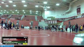 100 lbs Cons. Round 5 - Anthony Zuranski, Contenders Wrestling Academy vs Gavyn Kemp, Contenders Wrestling Academy