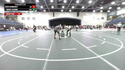 125 lbs Cons. Round 4 - Zion Wimberly, Funky Monkey vs Mikey Doerr, Life University