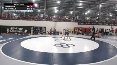 92 kg Champ. Rd Of 32 - Logan Eller, Boone RTC vs Mason Ellis, NLWC/TMWC