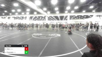 70 lbs 5th Place - Zayn Kee, Ganado WC vs Jayla Preciado, Riverside Rascals