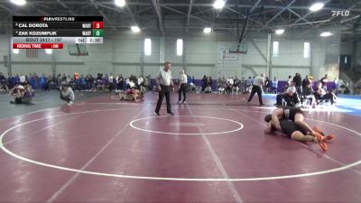 197 lbs Cons. Round 3 - Cal Dorota, Wartburg vs Zak Kozumplik, Wartburg