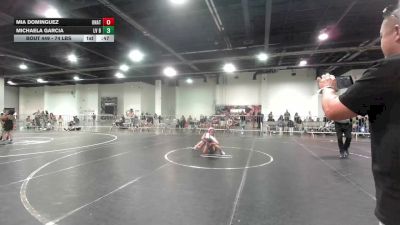 74 lbs Final - Mia Dominguez, Unattached vs Michaela Garcia, LV Bears WC