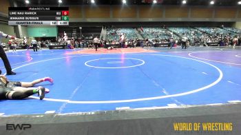 100 lbs Quarterfinal - Line Nau Rarick, Westlake vs JennaRie Su'esu'e, THRESHOLD WRESTLING CLUB