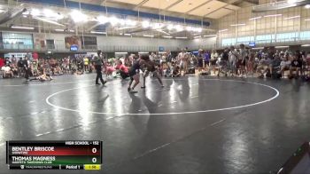 152 lbs Quarterfinal - Thomas Magness, Harpeth Takedown Club vs Bentley Briscoe, Showtime