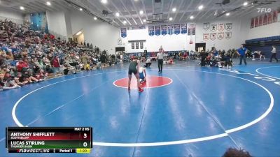 106 lbs Semifinal - Lucas Stirling, Thunder Basin vs Anthony Shifflett, Scottsbluff