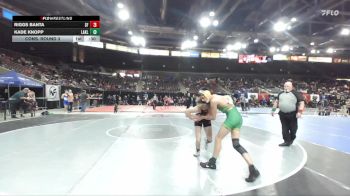 132 lbs Cons. Round 3 - Kade Knopp, Lakeland vs Riggs Banta, South Fremont