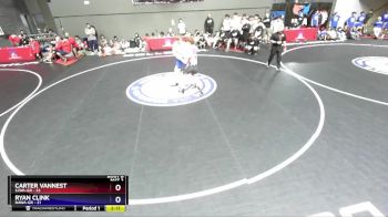 190 lbs Round 1 (16 Team) - Carter Vannest, SJWA-GR vs Ryan Clink, NAWA-GR